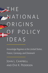 The National Origins of Policy Ideas cover