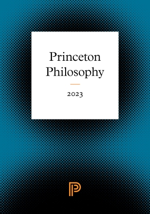 Blue and black cover of the Philosophy 2023 catalog