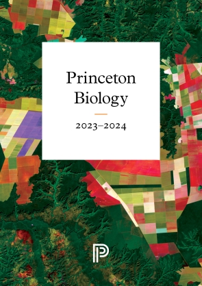 Colorful cover of Princeton Biology 2023 Catalog Cover