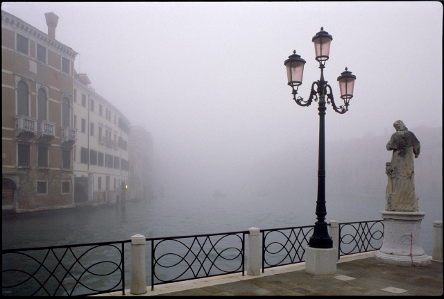 8. Misty canal (Venice).