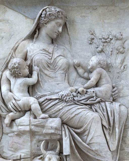 How did Romans manage the risks of childbirth?