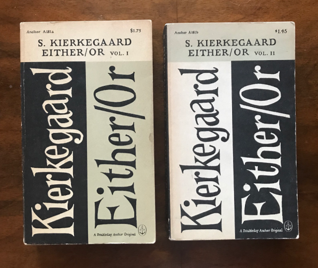 Kierkegaard paperbacks