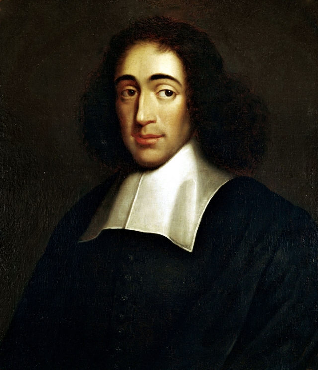 Painting of Spinoza