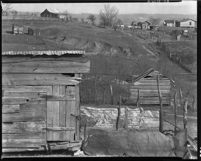 Negroes’ Houses, Outskirts Tupelo, Mississippi