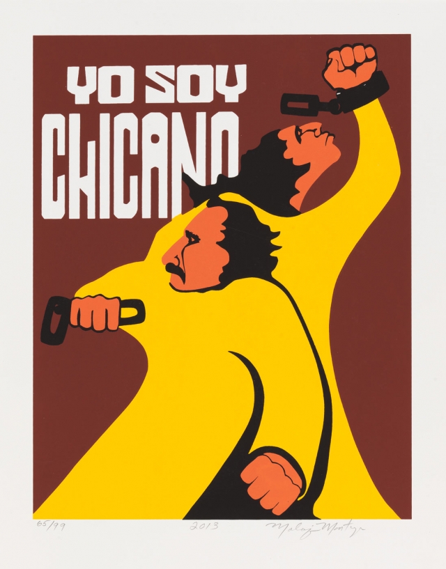 Yo Soy Chicano by Malaquias Montoya screenprint on paper