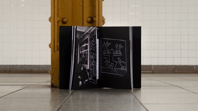 Keith Haring: 31 Subway Drawings spread 1