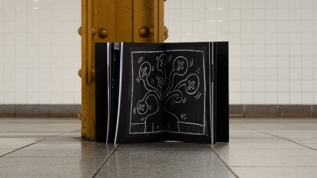 Keith Haring: 31 Subway Drawings spread 2