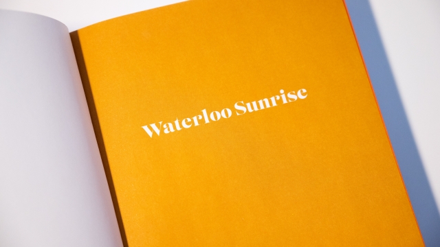 Waterloo Sunrise title page