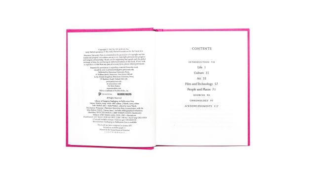 Warhol-isms - Table of Contents