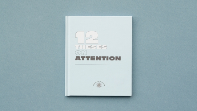 Twelve Theses on Attention front cover