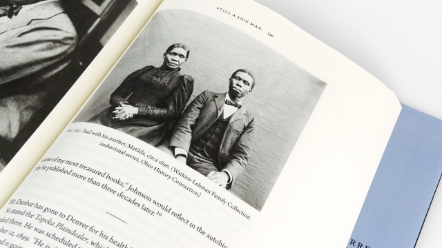 Paul Laurence Dunbar - photo of Paul with his mother