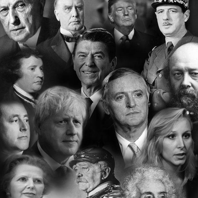 collage of faces of people known for their conservative views