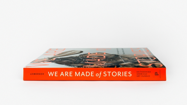 We Are Made of Stories - book spine