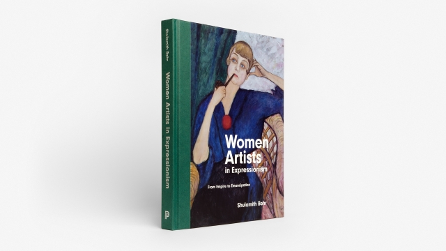 Women Artists in Expressionism - spine and front cover on angle