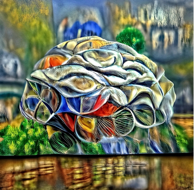 Image created with a text to image AI art algorithm