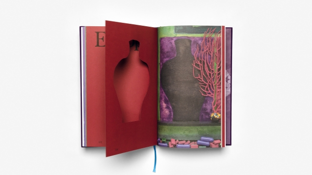 Betye Saar - Europe pagespread with cutout vase
