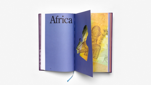 Betye Saar - Africa pagespread with cutout