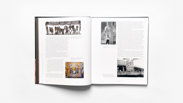 Barbara Chase-Riboud Monumentale - text and small photos pagespread