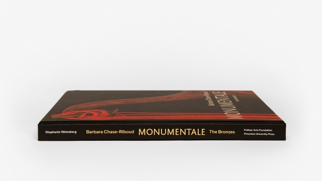 Barbara Chase-Riboud Monumentale - book cover spine