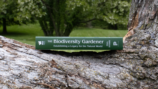 The Biodiversity Gardener - book spine
