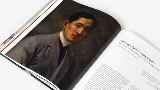 1898 - page spread - portrait of Emilio Aguinaldo