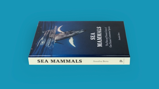 Sea Mammals - book spine