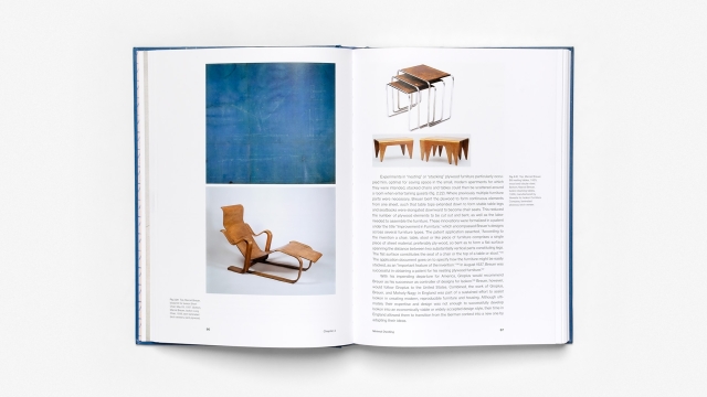 Objects in Exile by Robin Schuldenfrei - 2 page spread - furniture images