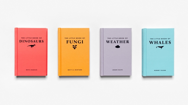 The Little Book series, 4 colorful book covers.