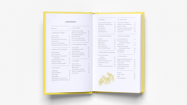 The Little Book of Trees - Table of Contents 2 pagespread.