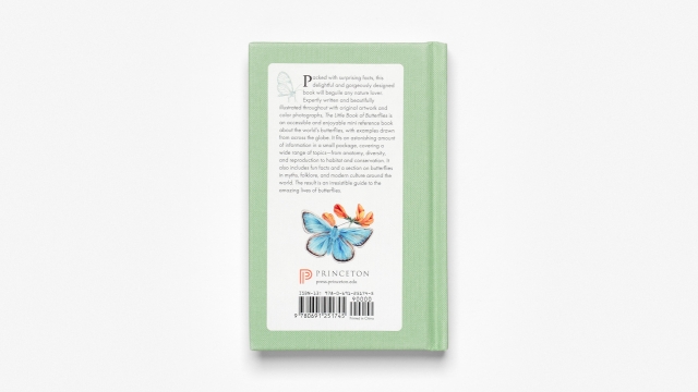 The Little Book of Butterflies back cover.