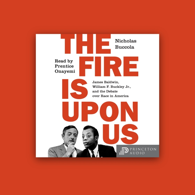 The Fire Is upon Us audiobook cover.