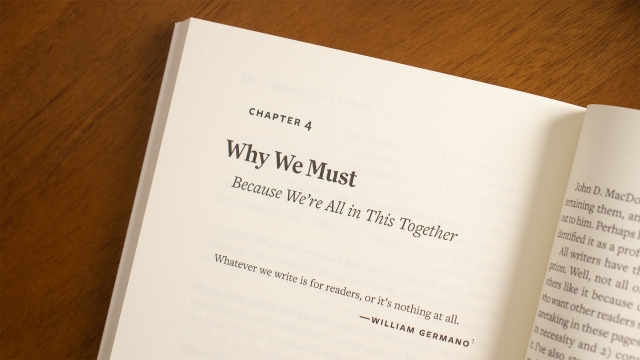 Writing As If It Matters - Chapter 4 Why We Must.