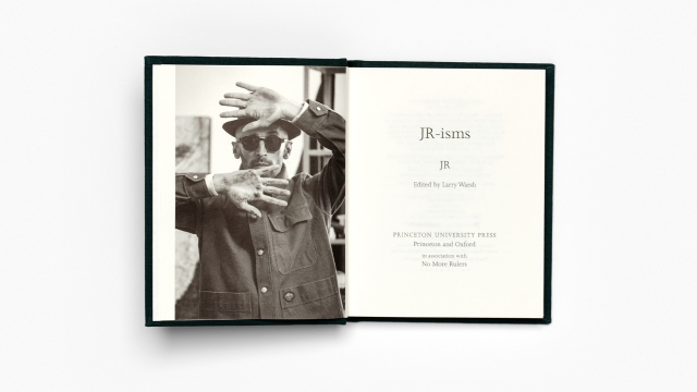 JR-isms title pages with JR photograph.