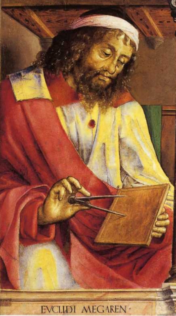 painting of Euclid