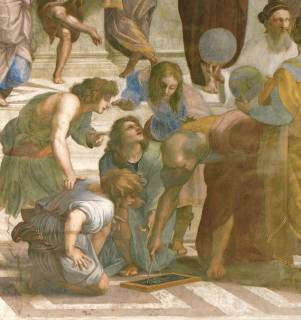 Archimedes in Raphael’s ‘School of Athens’