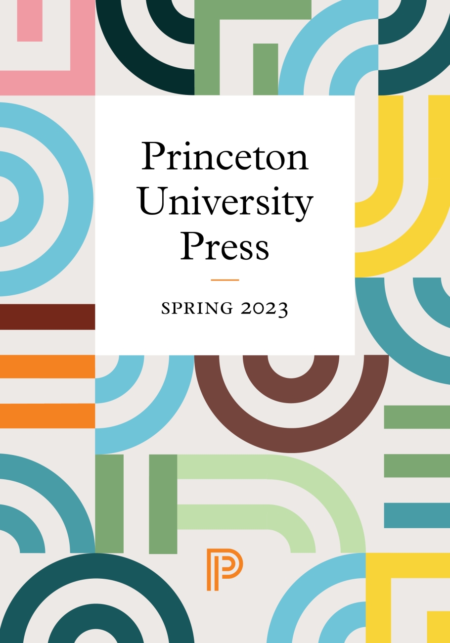 Spring 2023 Catalog Cover featuring brightly colored lines that curve in and out of the image