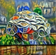 Image created with a text to image AI art algorithm